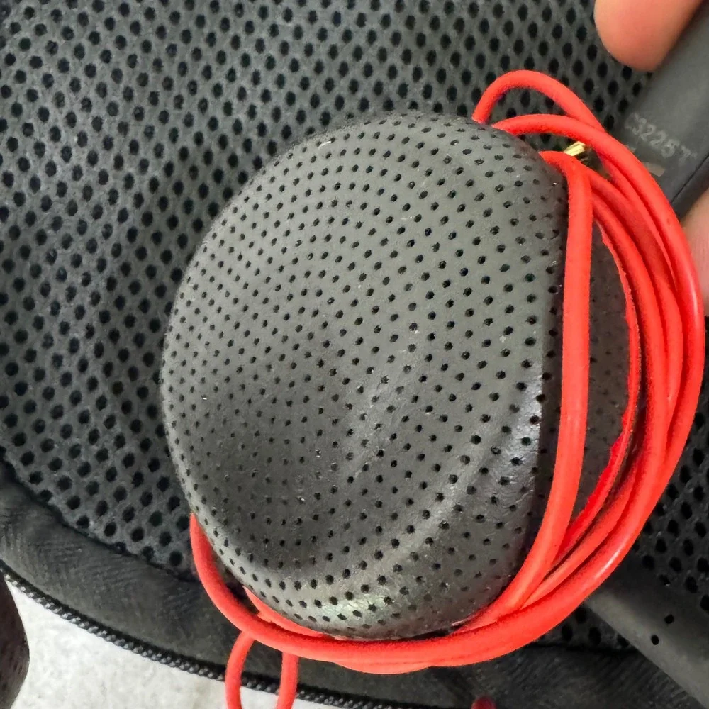 Plantronics Blackwire C3225 Headset Unisex OS Black Red USB-A 3.5mm Wired Case